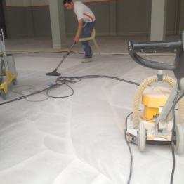 Grinding of concrete