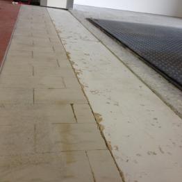 Перекрытие плитки, мрамора и бетона